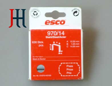 630 x ESCO TACKERKLAMMER 970/14,BLACK & DECKER,B&D